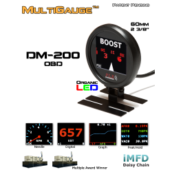 PLX DM-200 OBD II, PLX, , Multi Gauges, mulit-gauge